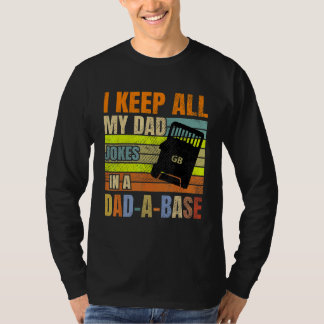 T-shirt Je Garde Tout Mon Père Plaisanter Dans Un Papa Un 
