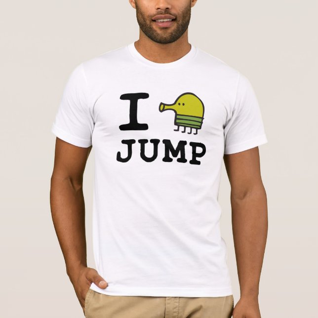 T-shirt Je gribouille le saut (Devant)