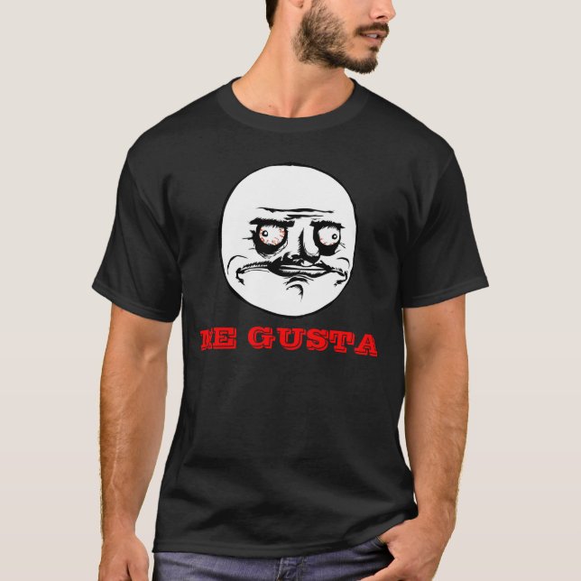 T-SHIRT JE GUSTA (Devant)