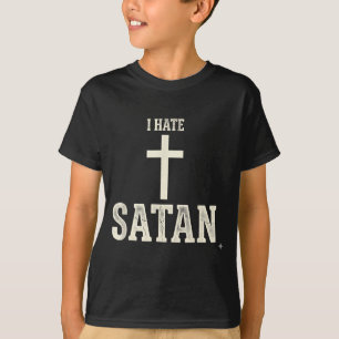 T-shirt Je hais Satan