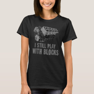 T-shirt Je Joue Toujours Avec Blocks Racing Homme Maintena