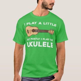 T-shirt Je Joue Une Petite Guitare