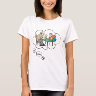 T-shirt Je jouerais plutôt Cribbage