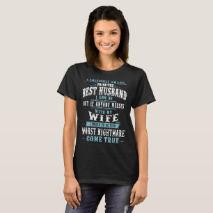 T-shirt je jure solennellement pour être le meilleur mari