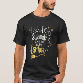 T-shirt je jure solennellement que c'est mon anniversaire