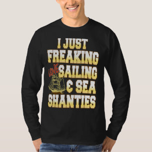 T-shirt Je Juste Freaking Love Voile & Sea Shûtes Presen