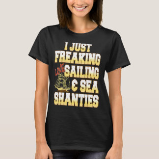 T-shirt Je Juste Freaking Love Voile & Sea Shûtes Presen