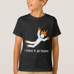 T-shirt je l'ai essayé à la maison - je fais toutes mes 