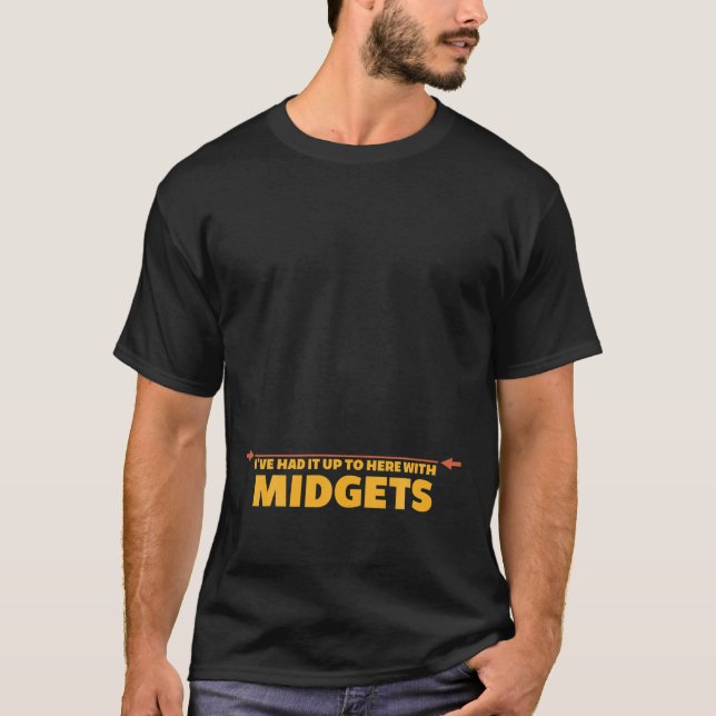 T-shirt je l'ai eu jusqu'ici (Devant)