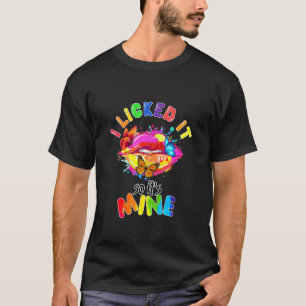 T-shirt Je L'Ai Laissé Ainsi Sa Mine Lgbtq Rainbow Lesbian