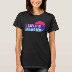 T-shirt Je L'Ai Laissé Dans L'Eau Vêtements Baptême Pour B