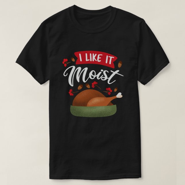 T-shirt Je L'Aime Humist Funny Thanksgiving Turquie (Design devant)