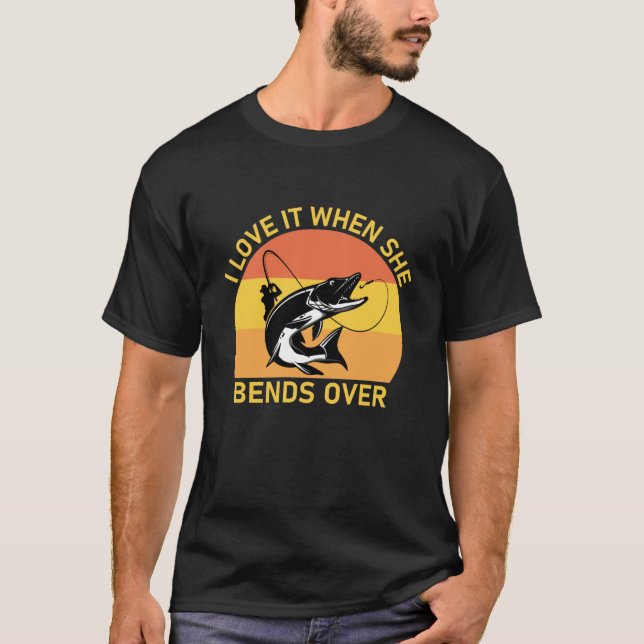 T-shirt Je L'Aime Quand Elle Se Bend (Devant)