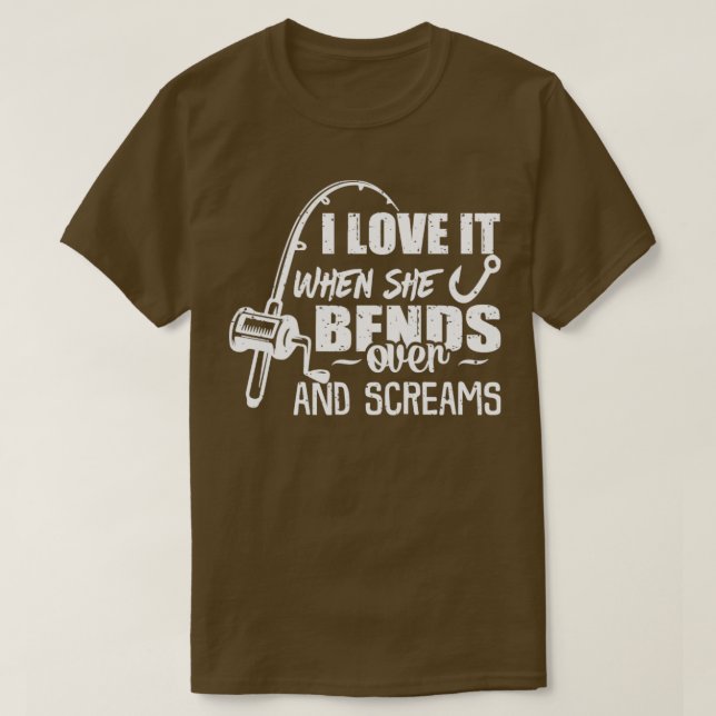 T-shirt Je L'Aime Quand Elle Se Passe Plus De 5 (Design devant)