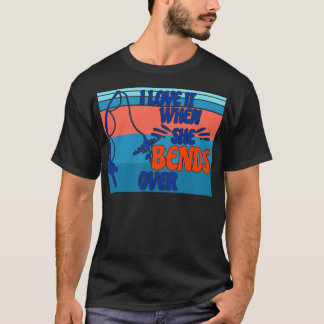 T-shirt Je L'Aime Quand Elle Se Passe Plus De 65 Ans