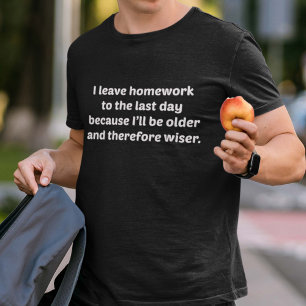 T-shirt Je laisse le travail au dernier jour