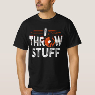 T-shirt Je lance Stuff Discus Track et Field Athlete Thon
