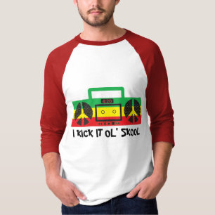 T-SHIRT JE LE DONNE UN COUP DE PIED OL SKOOL