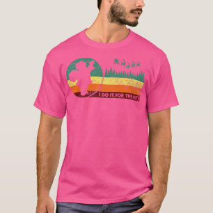 T-shirt Je le fais pour les Hos style rétro vintage