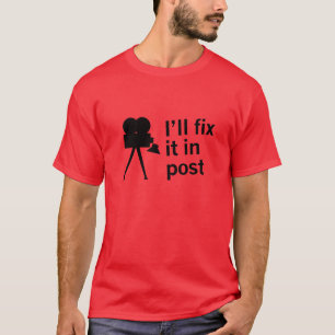 T-shirt Je le fixerai dans le courrier