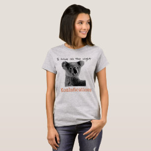 T-shirt "Je le koala ai tous les koalafications droits", W
