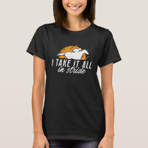 T-shirt Je Le Prends Tout Dans Stride Horseback Équitation