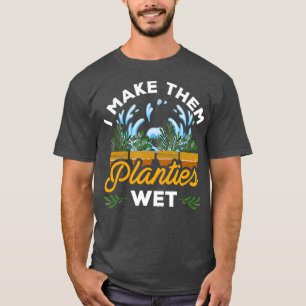 T-shirt Je Les Fais Planties Amoureux Plantes Humains