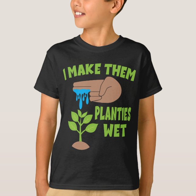 T-shirt Je Leur Donne Des Places Humides (Devant)