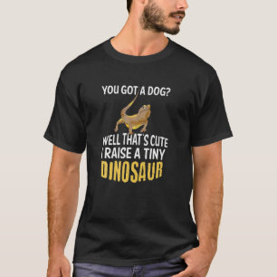 T-shirt Je Lève Un Minuscule Dinosaure, Un Mème Iguana