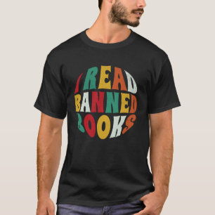 T-shirt Je lis des livres interdits Bibliophile Bookish An