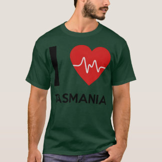 T-shirt Je Loveasmania famille