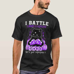 T-shirt Je lutte contre la sensibilisation au syndrome de