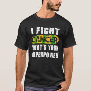 T-shirt Je lutte contre le cancer Qu'est-ce que votre supe