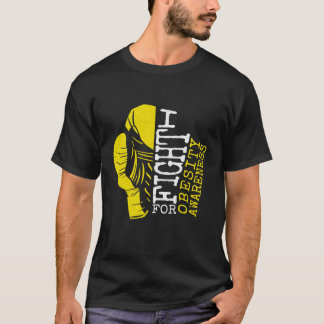 T-shirt Je lutte pour la sensibilisation à l'obésité