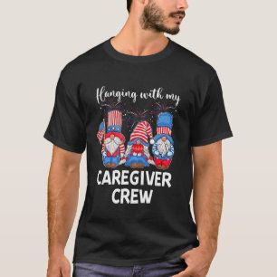 T-shirt Je M'Accroche Avec Mes Gnomies D'Équipage 4 juille