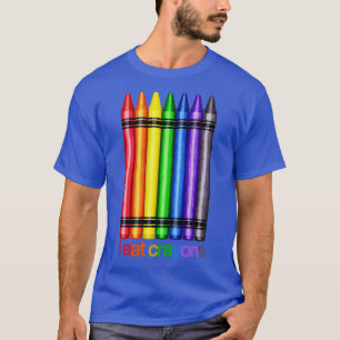 T-shirt Je Mange Des Crayons