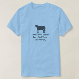 T-shirt Je Mangerais Végétan... - Une Chemise MisterP