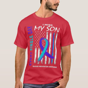 T-shirt Je Manque Mon Fils Sensibilisation Au Suicide Prév