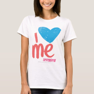 T-shirt Je Me Coeur Aqua-Pink