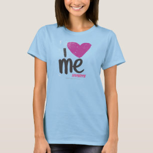 T-shirt Je Me Coeur Violet