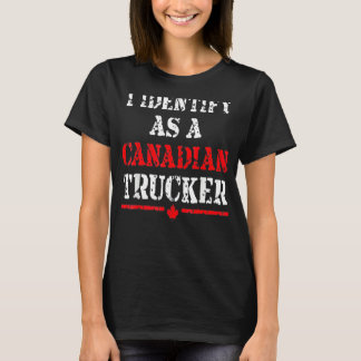 T-shirt Je Me Considère Comme Un Camion Canadien Drôle Fre