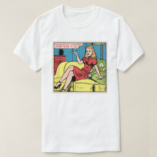 T-shirt Je me demande quelle taille ça fait • Retro Good G