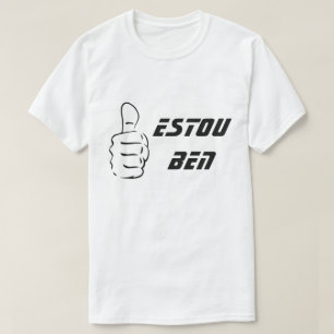 T-shirt Je me lève les pouces et je parle galicien pour