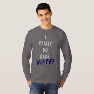 T-shirt Je me soucie vraiment de Melania Trump - Vote 2018