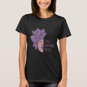 T-shirt Je Me Souviendrai De Vous Sensibiliser Heimerheime