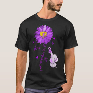 T-shirt Je me souviendrai pour vous Elephant Alzheimer's A