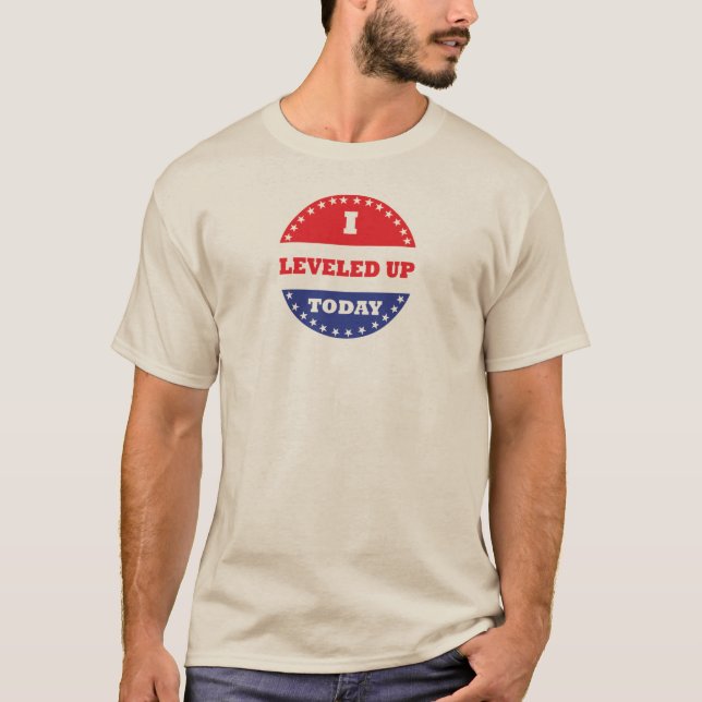 T-shirt Je Me Suis Levellé Aujourd'Hui (Devant)