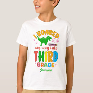 T-shirt Je Me Suis Roulé En Troisième Année À L'École