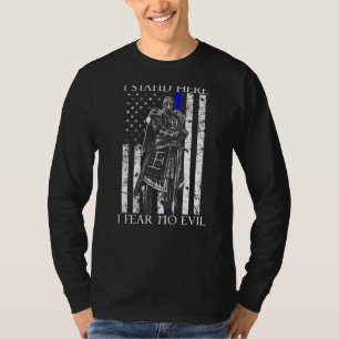 T-shirt Je Me Trouve Ici Je Crains Aucun Eil Crusader Knig