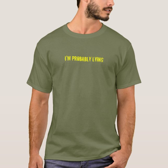 T-shirt Je ME TROUVE PROBABLEMENT (Devant)